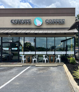 powdersville coyote coffee cafe location