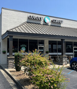 easley coyote coffee cafe location